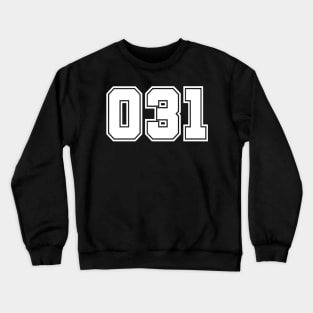 Collectible Numbered Tee Collection: Find Your Number! Crewneck Sweatshirt